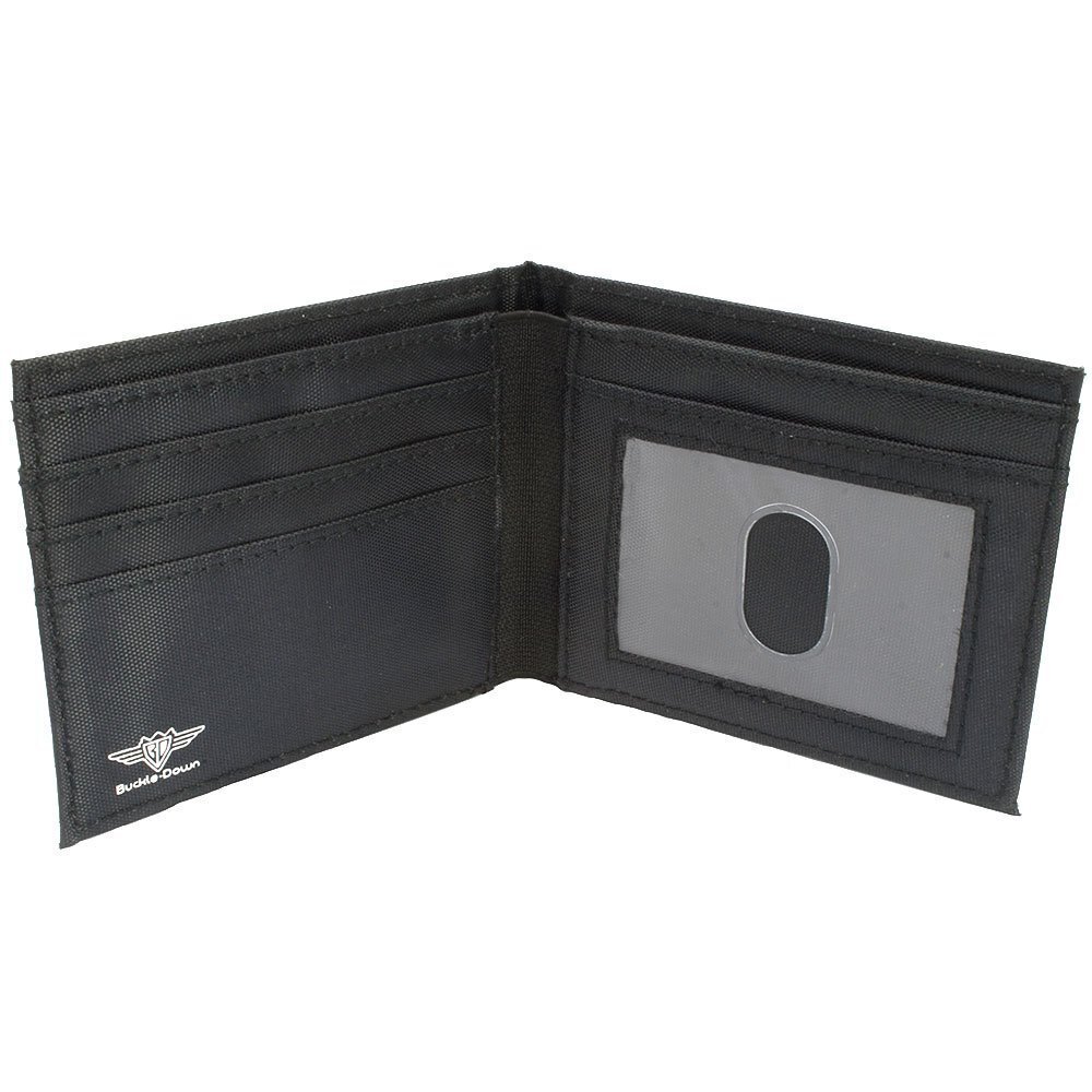 5926 Standard Canvas Bifold Wallet Money, 4.0" x 3.5" - Picture 3 of 5